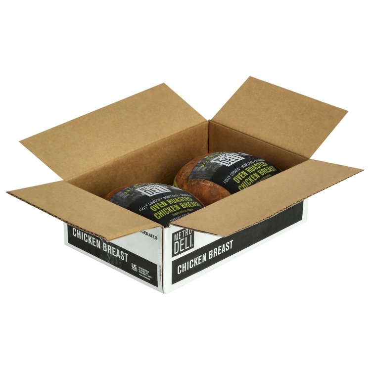 METRO DELI CHICKEN DELI BREAST SEASONED WHOLE 4