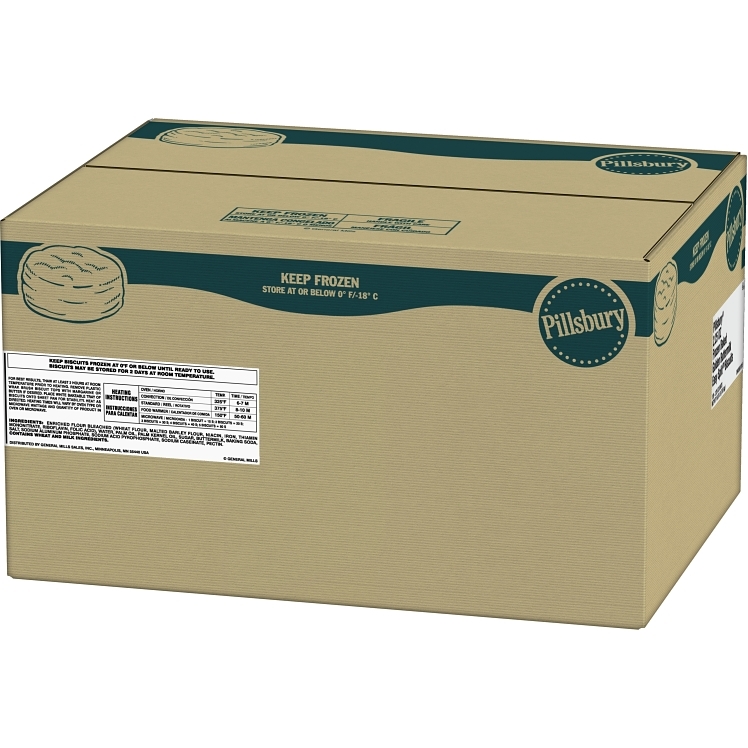 PILLSBURY BUTTERMILK BISCUIT 2.25 OUNCE UNSLICED