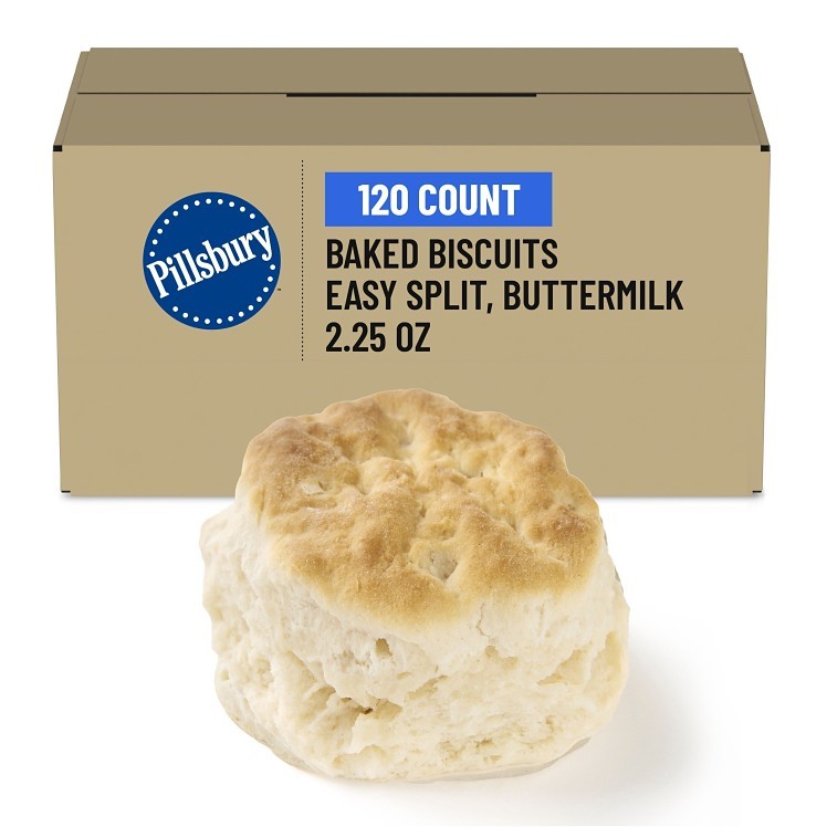 PILLSBURY BUTTERMILK BISCUIT 2.25 OUNCE UNSLICED