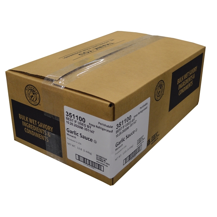 MONARCH SAUCE GARLIC TFF TUB PLASTIC