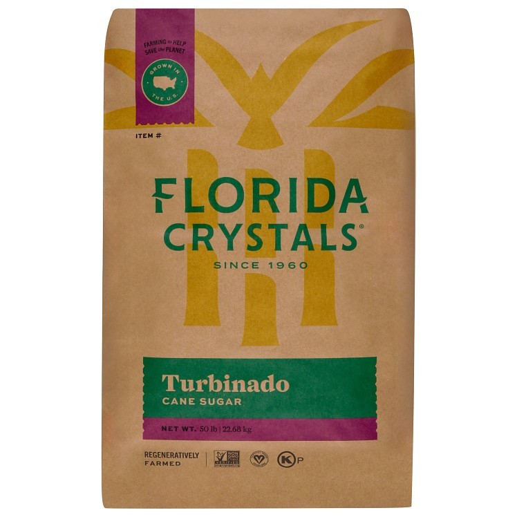 FLORIDA CRYSTALS TURBINADO CANE SUGAR