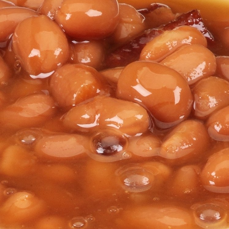 MONARCH BAKED BEAN WITH BOURBON MOLASSES AND PORK BELLY SHELF STABLE CANNED