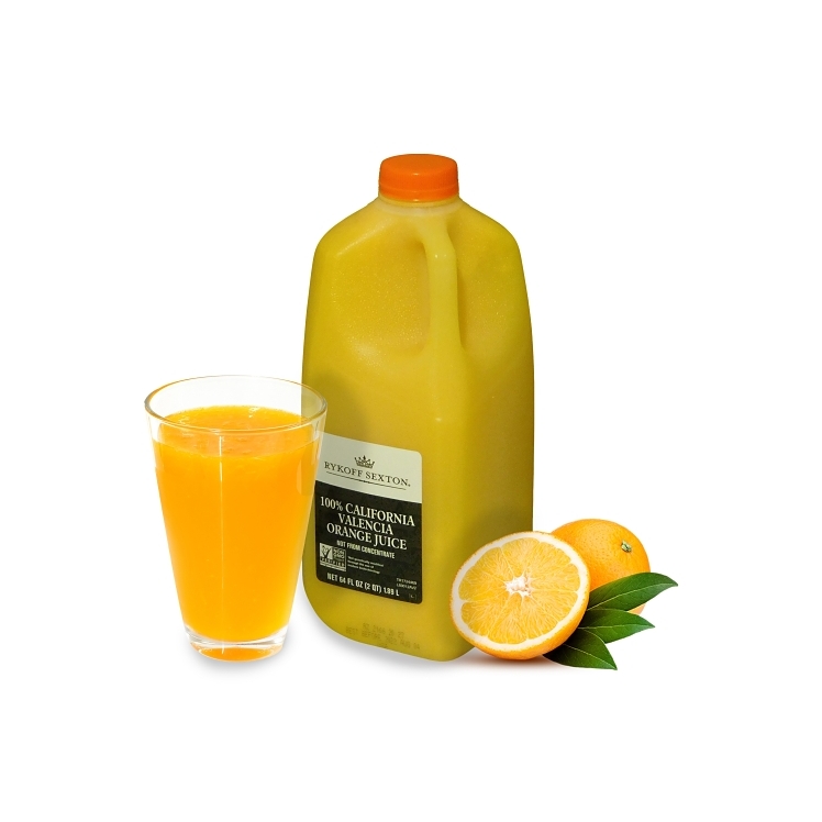 RYKOFF SEXTON ORANGE 100% VALENCIA JUICE