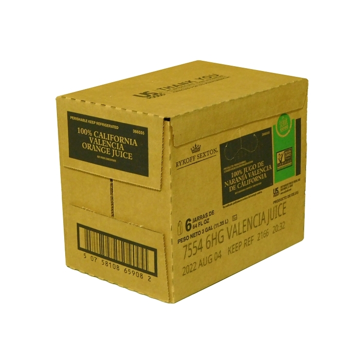 RYKOFF SEXTON ORANGE 100% VALENCIA JUICE