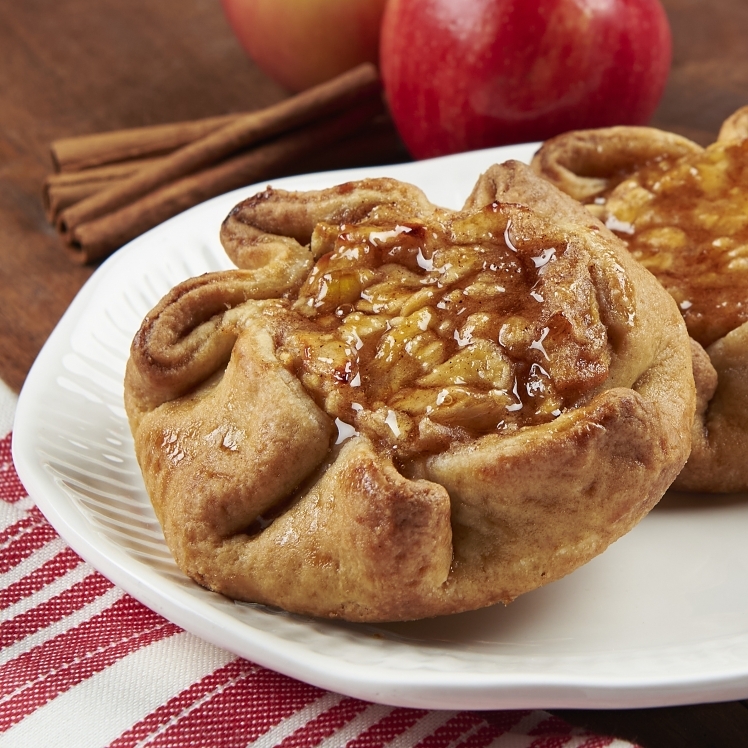 CHEF'S LINE APPLE TART RUSTIC 4 INCH SINGLE SERVINGS