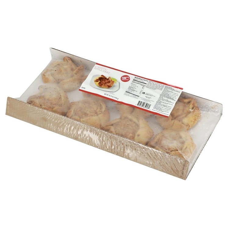 CHEF'S LINE APPLE TART RUSTIC 4 INCH SINGLE SERVINGS