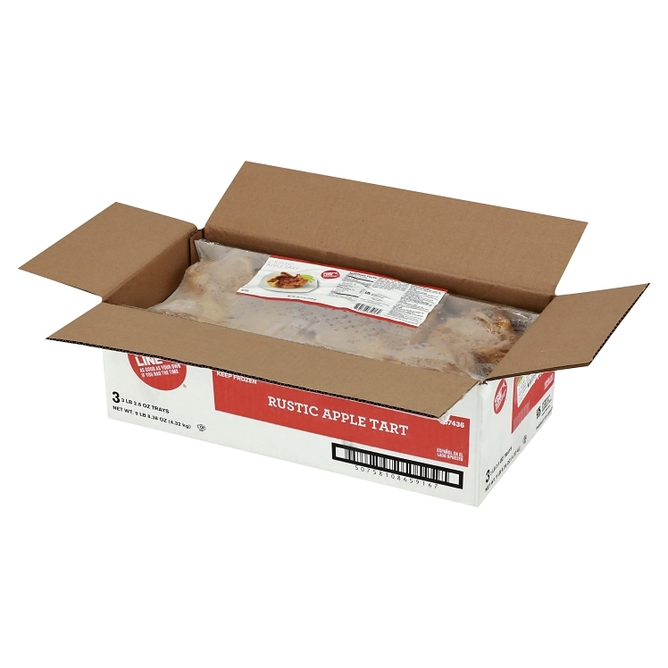 CHEF'S LINE APPLE TART RUSTIC 4 INCH SINGLE SERVINGS