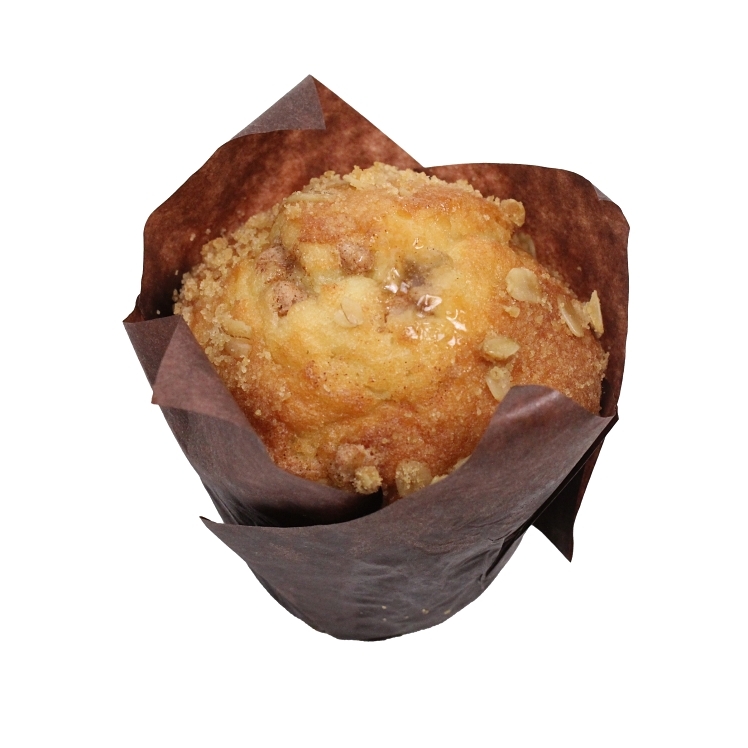 CHEF'S LINE APPLE CINNAMON FILLED MUFFIN 4 Z FROZEN