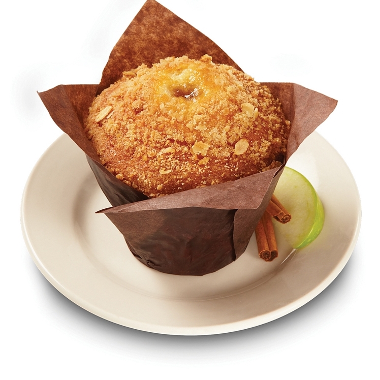 CHEF'S LINE APPLE CINNAMON FILLED MUFFIN 4 Z FROZEN