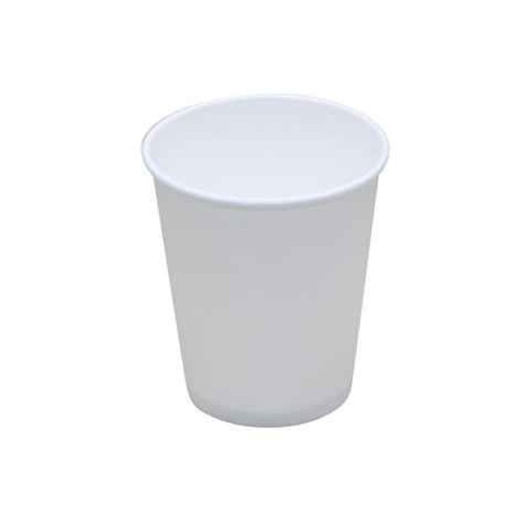 MONOGRAM CUP PAPER 8 OZ SINGLE HOT WHITE