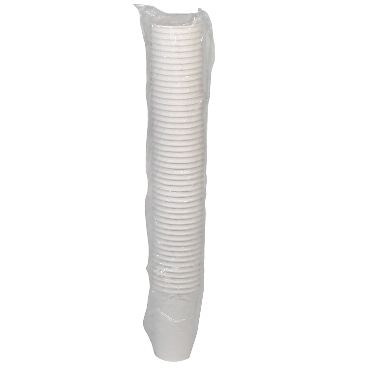 MONOGRAM CUP PAPER 16 OZ HOT WHITE