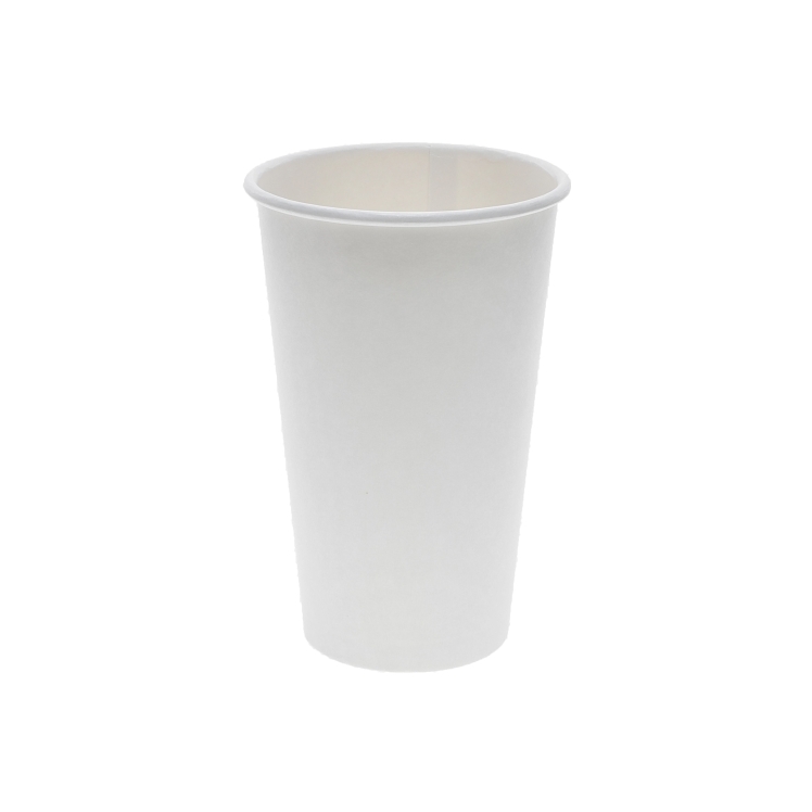 MONOGRAM CUP PAPER 16 OZ HOT WHITE