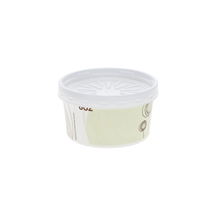 MONOGRAM PAPER BOARD 8 OZ DOUBLE POLY COATED CONTAINER MEADOW