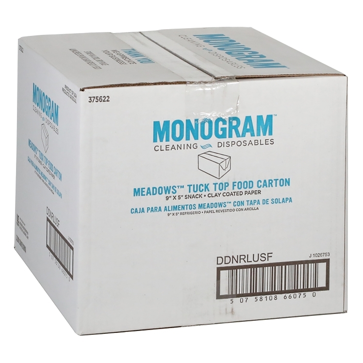 MONOGRAM CONTAINER, PAPER MEADOW 9 X 5