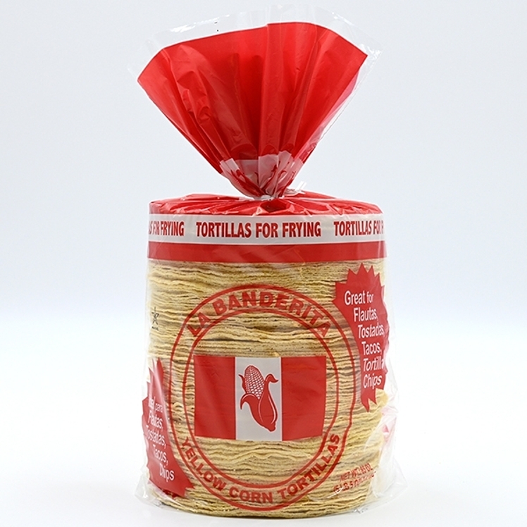LA BANDERITA YELLOW CORN TORTILLA 6 INCH