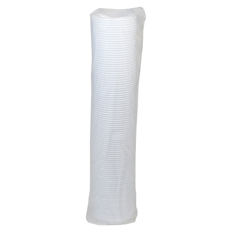 MONOGRAM WHITE DOME LID FOR 10-24 OZ CUPS