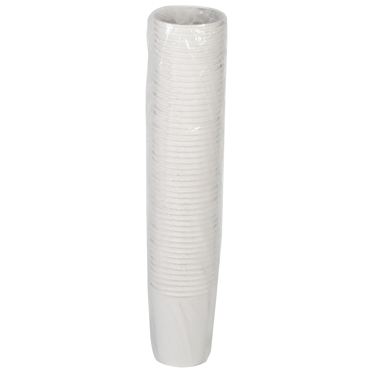 MONOGRAM 12 OUNCE WHITE PAPER HOT CUP