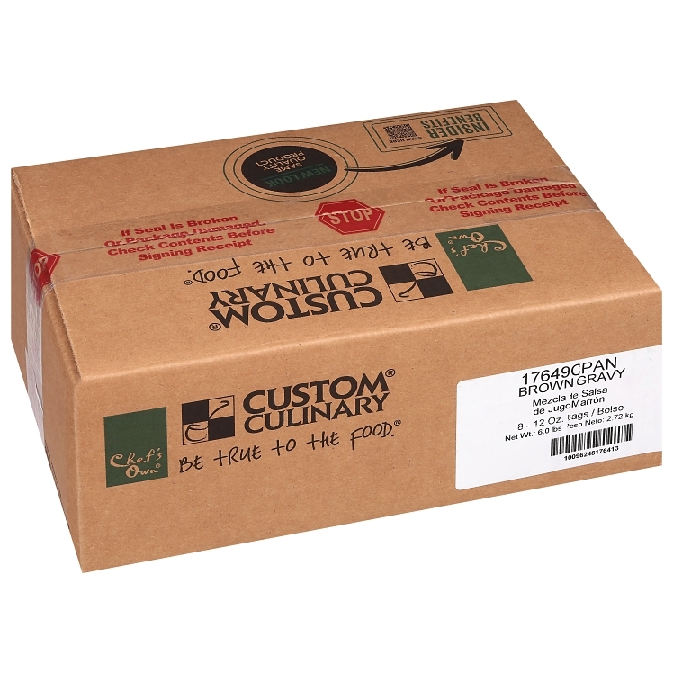 CUSTOM CULINARY SHELF-STABLE BROWN GRAVY PAN ROAST MIX