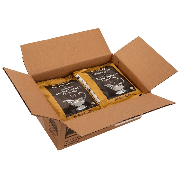 CUSTOM CULINARY LOW SODIUM CHICKEN PAN ROAST MIX, GRAVY
