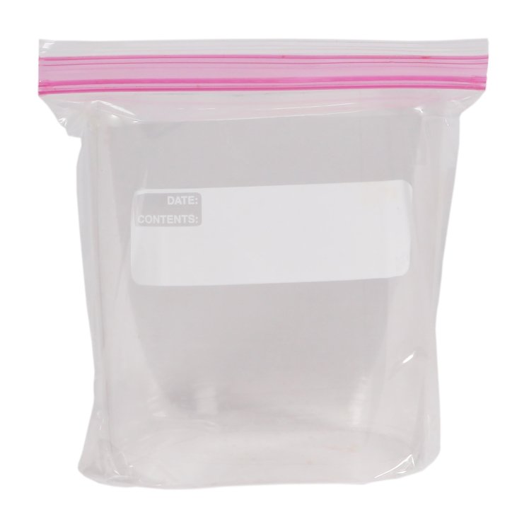 Monogram Resealable Utility Quart Storage Food Bag