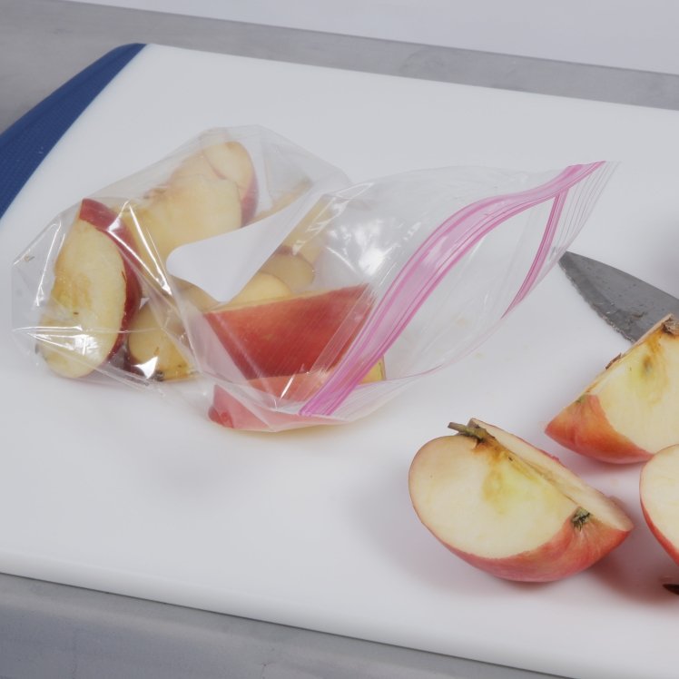 Monogram Resealable Utility Quart Storage Food Bag