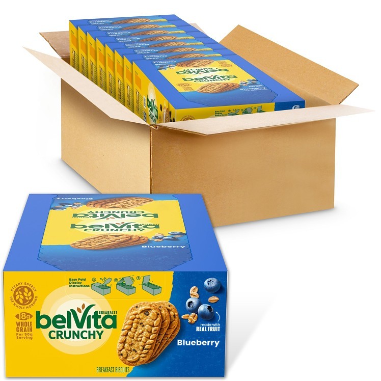 BELVITA NABISCO BLUEBERRY BREAKFAST BISCUIT