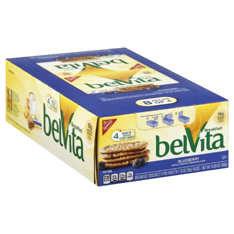 BELVITA NABISCO BLUEBERRY BREAKFAST BISCUIT