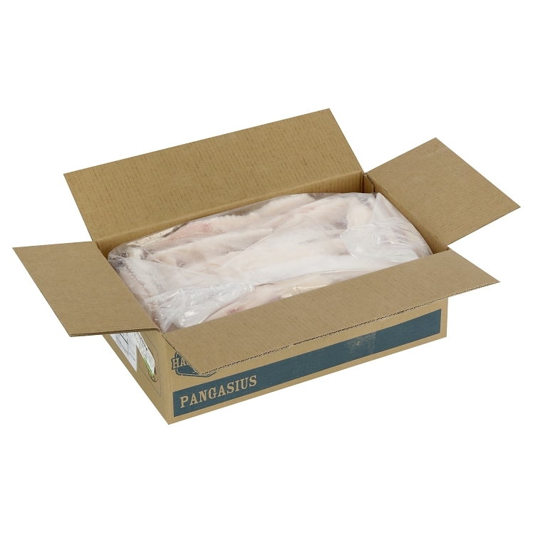 HARBOR BANKS STRIPED PANGASIUS FILLETS SKINLESS RAW IQF  3-5 OZ