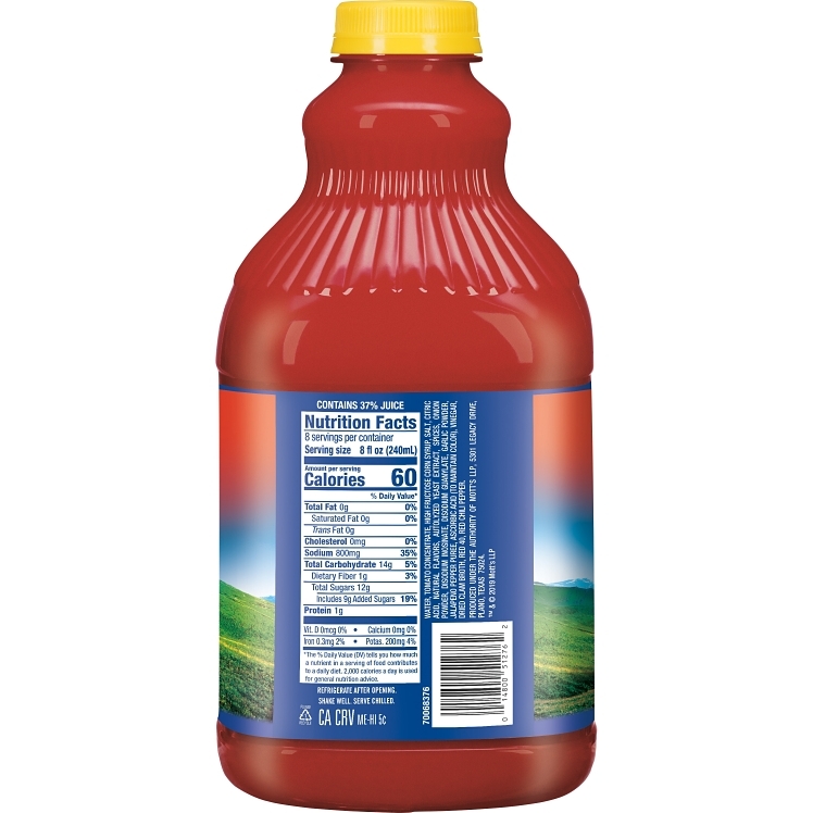 CLAMATO BLOODY MARY SPICY PLASTIC BAR MIX
