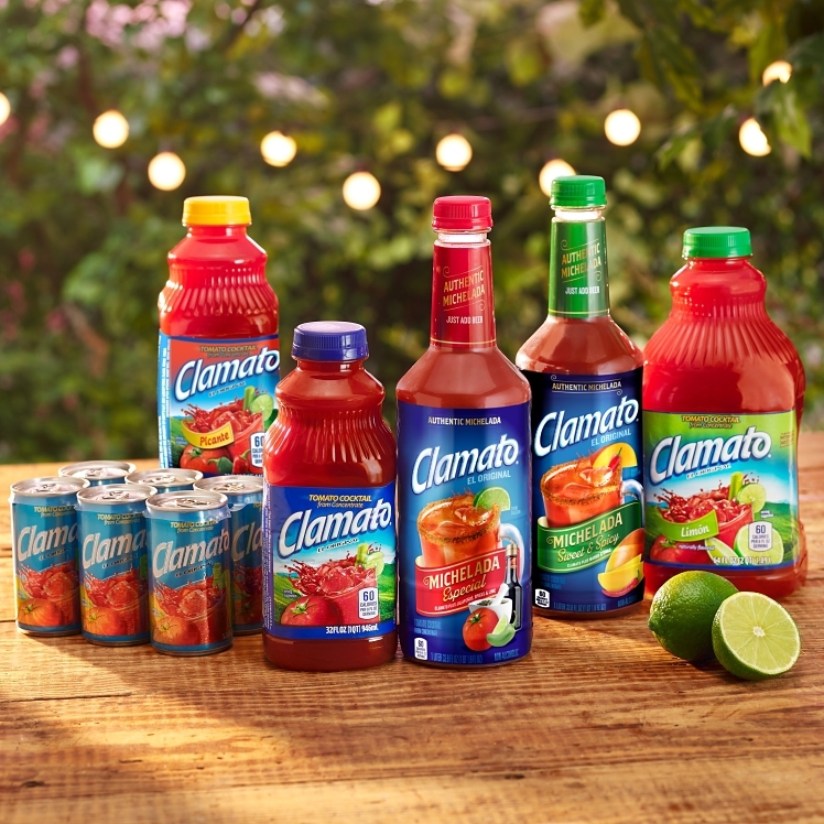 CLAMATO BLOODY MARY SPICY PLASTIC BAR MIX