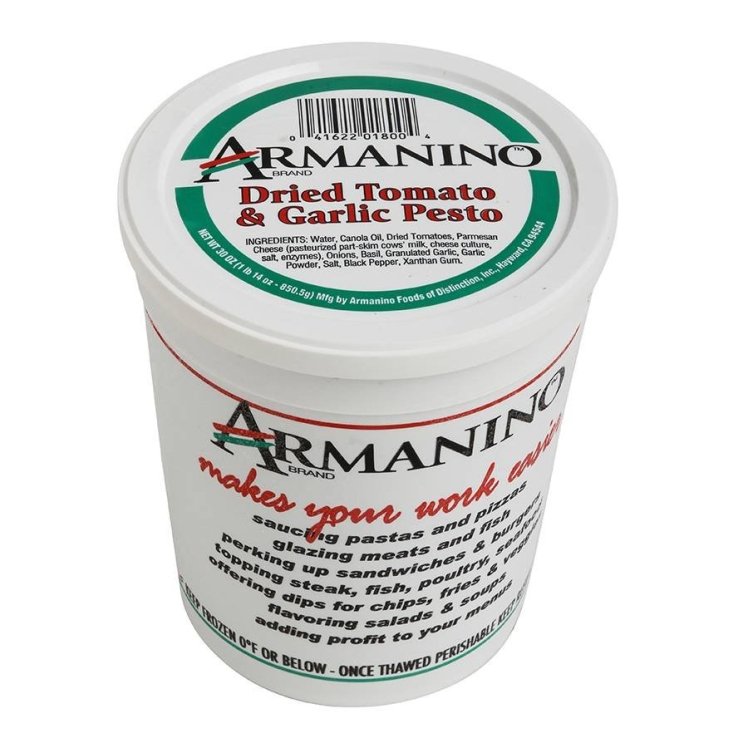 ARMANINO FOODS DRIED TOMATO AND GARLIC PESTO