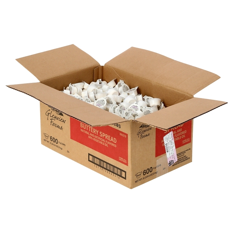 GLENVIEW FARMS MARGARINE SPREAD 600 COUNT SHELF STABLE