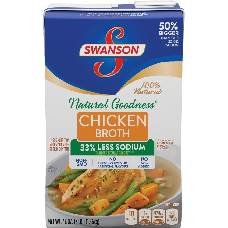 SWANSON BROTH CHICKEN ASEPTIC