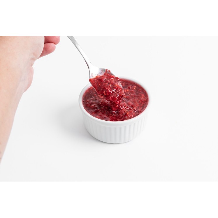 OREGON FRUIT CO. RASPBERRY DICED POURABLE FRUIT FROZEN