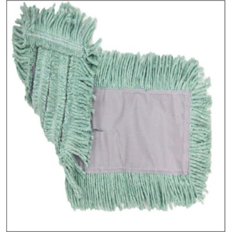 MONOGRAM MOP DUST 24 X 5 COTTON YARN BLUE