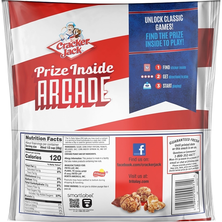 CRACKER JACK ORIGINAL CARAMEL CORN