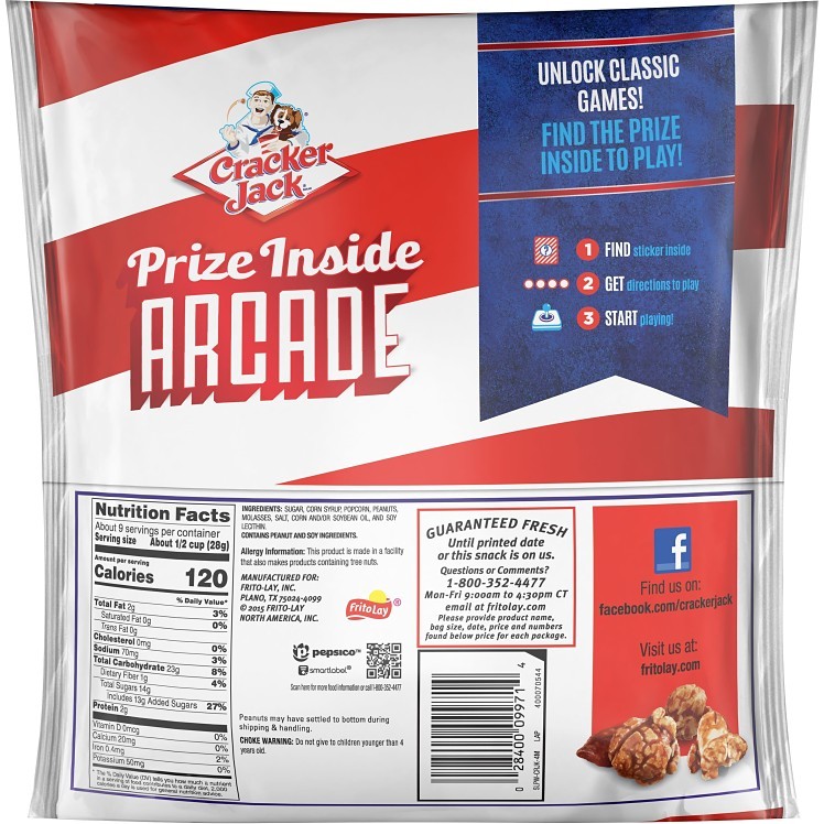 CRACKER JACK ORIGINAL CARAMEL CORN
